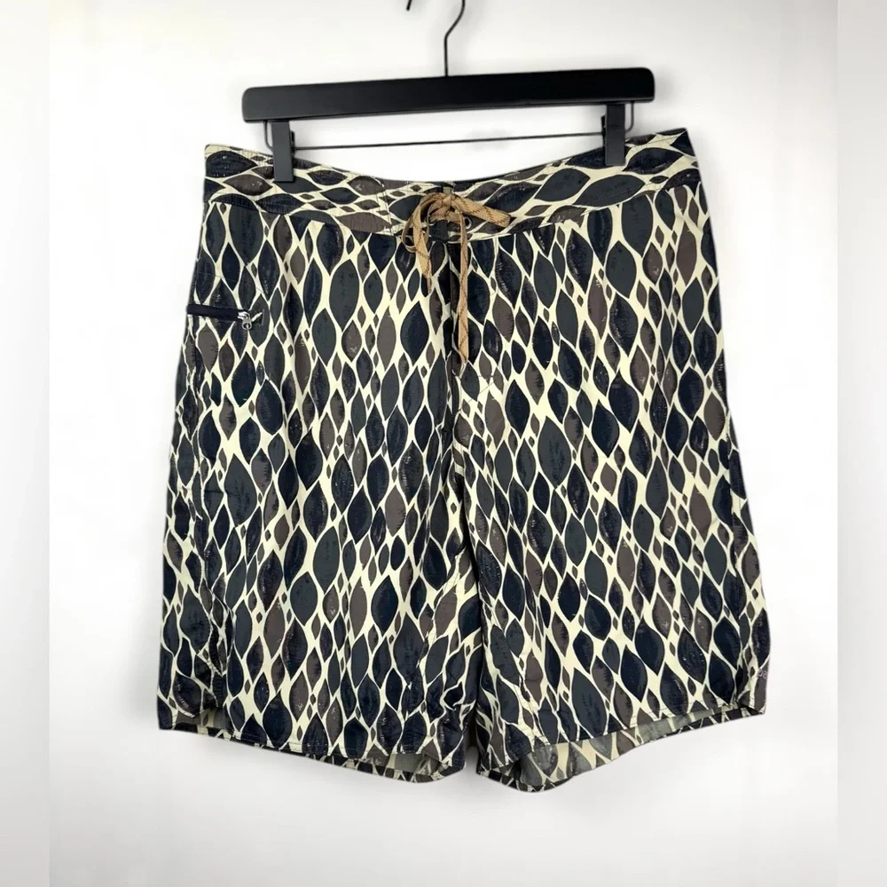 Patagonia Mens Wavefarer Unlined Nylon Board Shorts Surf Swim Trunk Outdoor‎ 35
